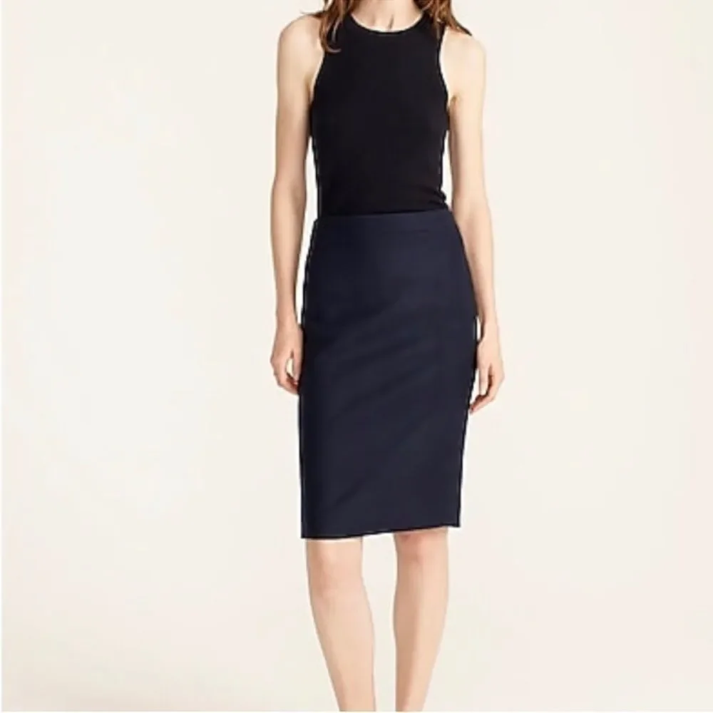 Banana Republic Navy Blue Skirt Sz 4